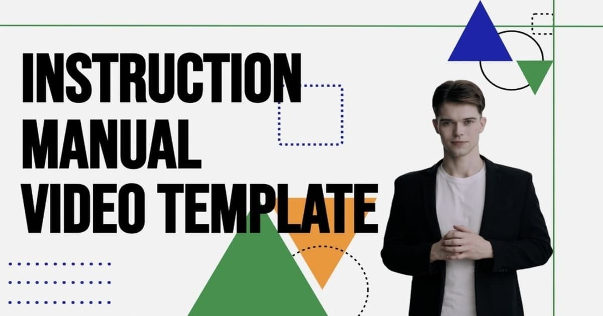 Instructional Manual Video Template - HEYGEN